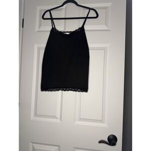 Adilove Plus Size Pj Set 2 Piece Bottoms Xxl Top 2xl Animal Print Black Lace